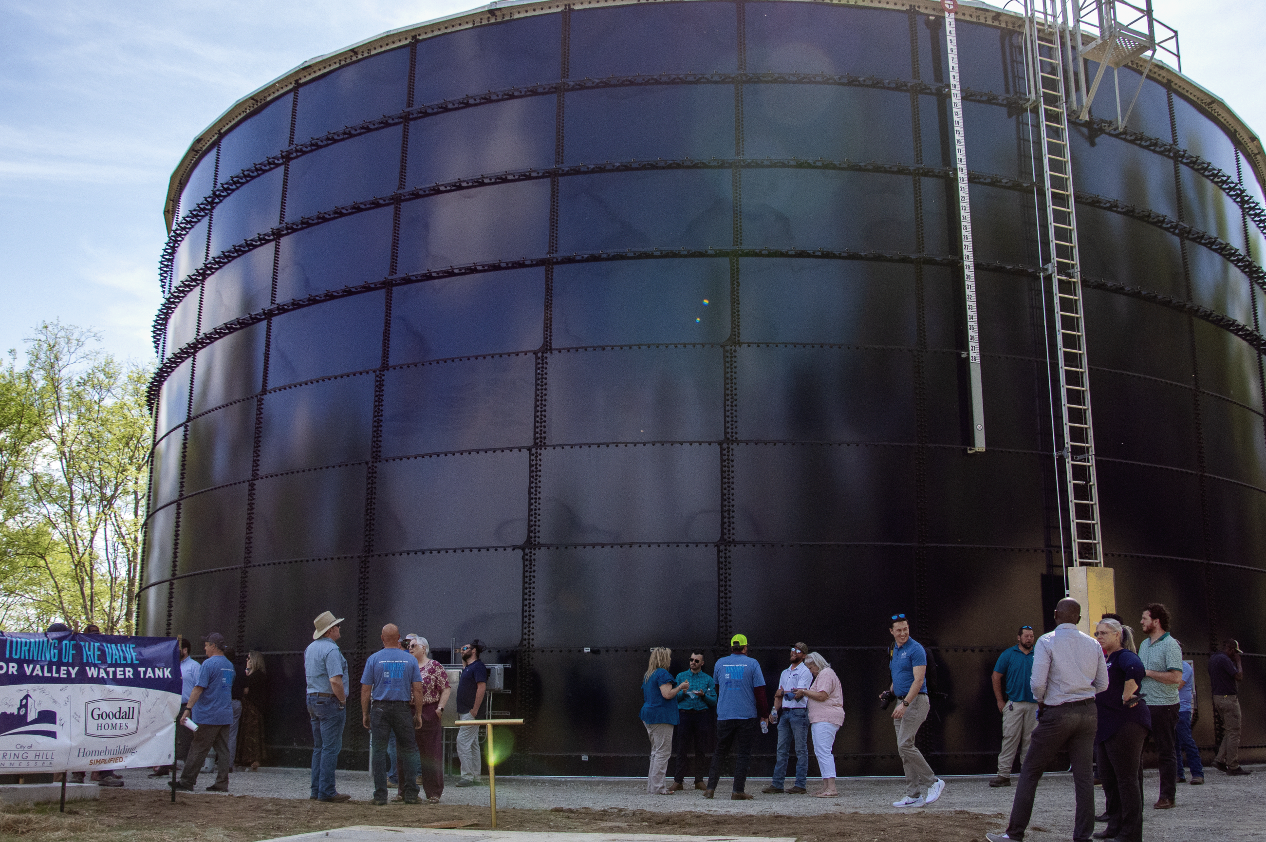 Arbor Valley Water Tank - Turning of the Valve 1