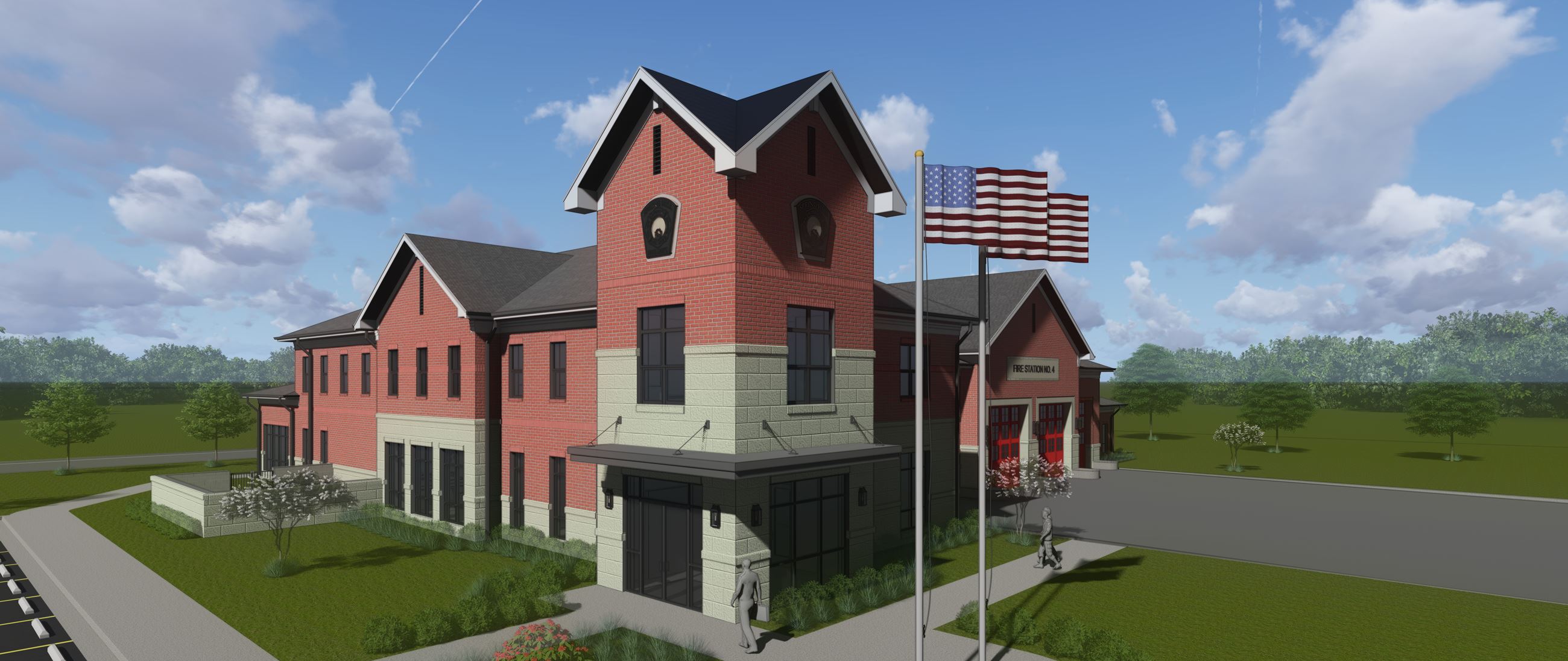 Spring Hill Fire Station 4 Rendering